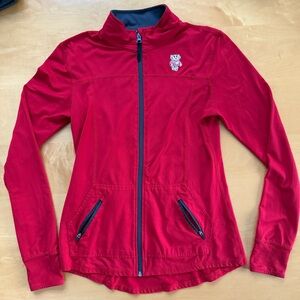 Colosseum Red Women's Wisconsin Badgers Zip-Up Jacket